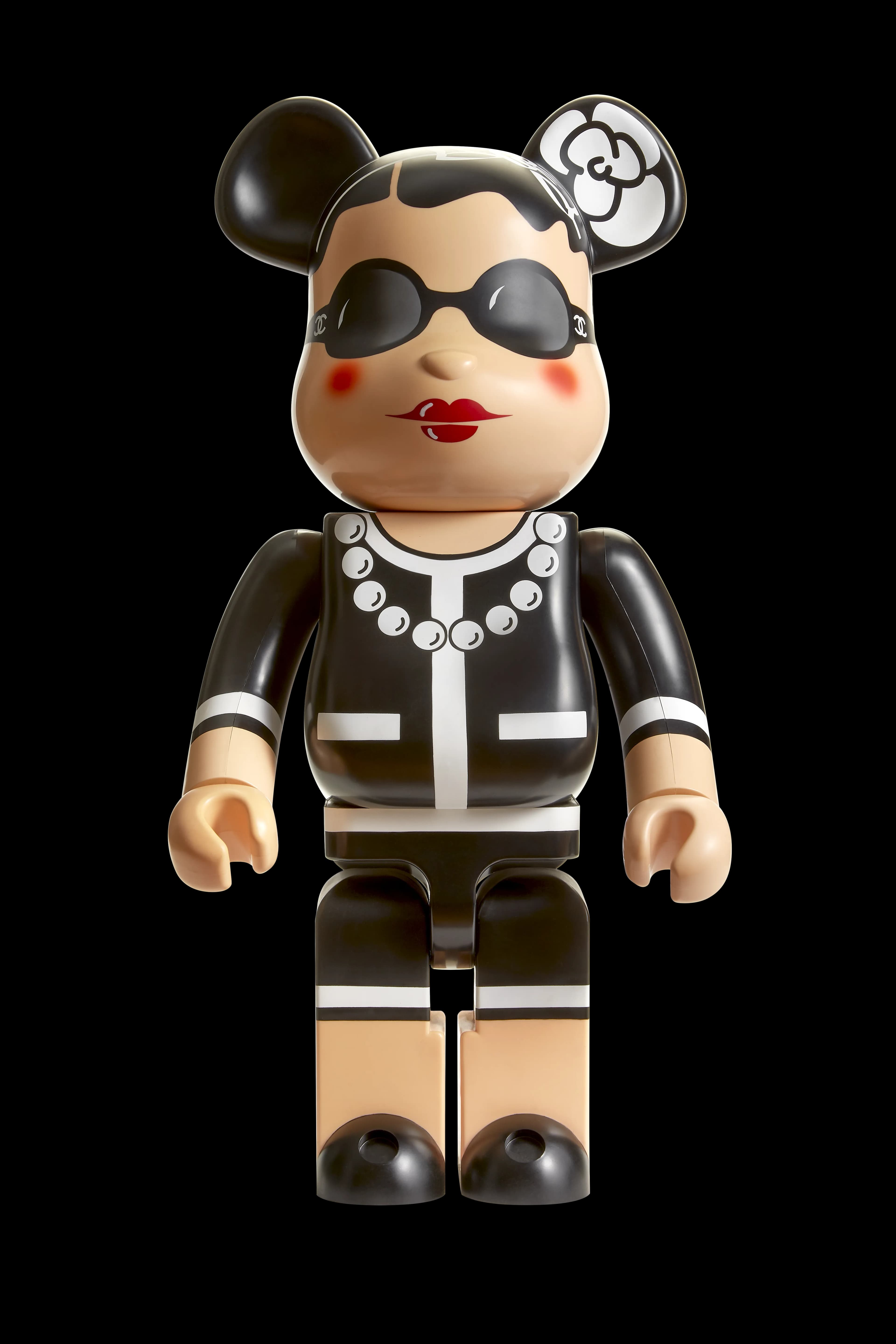 Chanel Bearbrick collectible figure